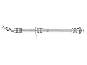 JURID 172903J stabdžių žarnelė 
 Stabdžių sistema -> Stabdžių žarnelės
9008094A69