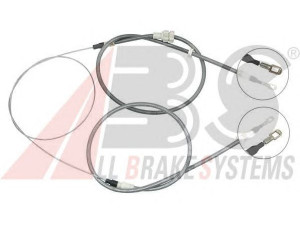 A.B.S. K10815 trosas, stovėjimo stabdys 
 Stabdžių sistema -> Valdymo svirtys/trosai
1637322, 1644434, 1656793