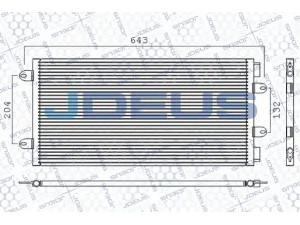 JDEUS 711M60 kondensatorius, oro kondicionierius 
 Oro kondicionavimas -> Kondensatorius
46524503, 46787687, 46829340