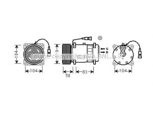 AVA QUALITY COOLING DFK038 kompresorius, oro kondicionierius 
 Oro kondicionavimas -> Kompresorius/dalys
1387322