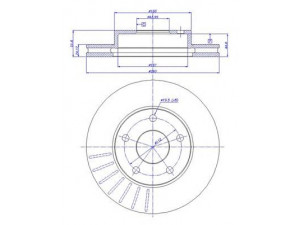 CAR 142.230 stabdžių diskas 
 Stabdžių sistema -> Diskinis stabdys -> Stabdžių diskas
1630011, 6158214