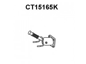VENEPORTE CT15165K katalizatoriaus keitiklis 
 Išmetimo sistema -> Katalizatoriaus keitiklis
1731WT, 1731WY, 173825, 9679403380