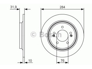 BOSCH 0 986 479 V09 stabdžių diskas 
 Dviratė transporto priemonės -> Stabdžių sistema -> Stabdžių diskai / priedai
584113V500, 58411 3V500