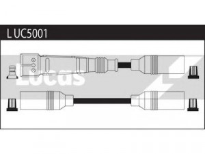 LUCAS ELECTRICAL LUC5001 uždegimo laido komplektas 
 Kibirkšties / kaitinamasis uždegimas -> Uždegimo laidai/jungtys