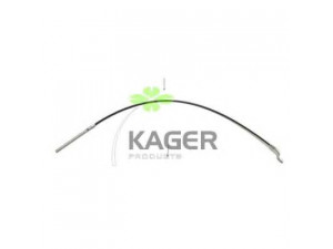 KAGER 19-1436 trosas, stovėjimo stabdys 
 Stabdžių sistema -> Valdymo svirtys/trosai
1013482, 7M0711472A, 7M0711472A