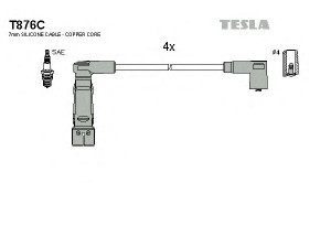 TESLA T876C uždegimo laido komplektas 
 Kibirkšties / kaitinamasis uždegimas -> Uždegimo laidai/jungtys
46400418