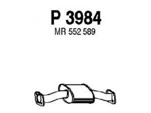 FENNO P3984 priekinis duslintuvas 
 Išmetimo sistema -> Duslintuvas
MR552589