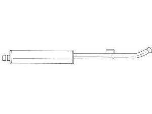 AKS DASIS SG20461 vidurinis duslintuvas