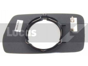 LUCAS ELECTRICAL LR-0348 veidrodėlio stiklas, stiklo elementas 
 Kėbulas -> Langai/veidrodėliai -> Veidrodėlis