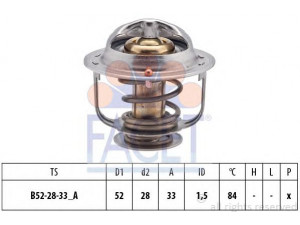 FACET 7.8373 termostatas, aušinimo skystis 
 Aušinimo sistema -> Termostatas/tarpiklis -> Thermostat
90048-33078-000, 90048-33092-000