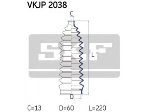 SKF VKJP 2038 gofruotoji membrana, vairavimas 
 Vairavimas -> Gofruotoji membrana/sandarinimai
9014605500, 9014620096, 9014620396