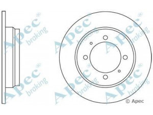 APEC braking DSK606 stabdžių diskas 
 Dviratė transporto priemonės -> Stabdžių sistema -> Stabdžių diskai / priedai
MB500555, MB500556