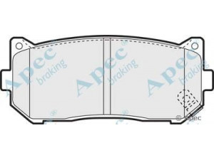 APEC braking PAD1101 stabdžių trinkelių rinkinys, diskinis stabdys 
 Techninės priežiūros dalys -> Papildomas remontas
2628ZK2FC, 2628ZK9A0, 2628ZK2FC