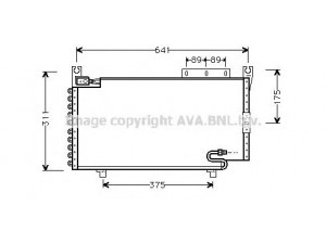 AVA QUALITY COOLING DN5162 kondensatorius, oro kondicionierius 
 Oro kondicionavimas -> Kondensatorius
9211061A60, 9211061A61