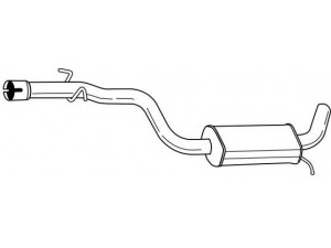 AKS DASIS SG60463 vidurinis duslintuvas