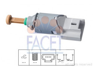 FACET 7.1227 stabdžių žibinto jungiklis; jungiklis, sankabos valdiklis 
 Komforto sistemos -> Važiavimo režimo programinis reguliatorius
25320-00QAF, 82 00 276 361