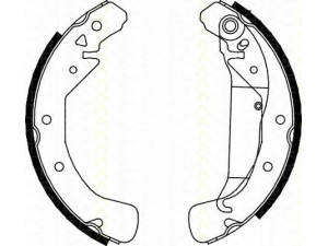 TRISCAN 8100 24589 stabdžių trinkelių komplektas 
 Techninės priežiūros dalys -> Papildomas remontas
1605064, 1605262, 1605358, 1605920