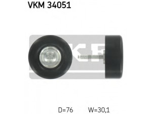 SKF VKM 34051 kreipiantysis skriemulys, V formos rumbuotas diržas 
 Diržinė pavara -> V formos rumbuotas diržas/komplektas -> Laisvasis/kreipiamasis skriemulys
1119938, 1135627, 1374385, 1S7Q 19A216 AB