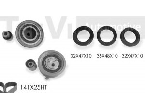 TREVI AUTOMOTIVE KD1101S paskirstymo diržo komplektas 
 Techninės priežiūros dalys -> Papildomas remontas