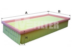 MFILTER K 426 oro filtras 
 Techninės priežiūros dalys -> Techninės priežiūros intervalai
MR 127078, MR 239025, 30644368