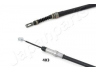 JAPANPARTS BC-403 trosas, stovėjimo stabdys 
 Stabdžių sistema -> Valdymo svirtys/trosai
47510-S1A-E03, 47510-S1A-E04