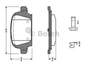 BOSCH 0 986 TB2 404 stabdžių trinkelių rinkinys, diskinis stabdys 
 Techninės priežiūros dalys -> Papildomas remontas
1605965, 16059659200132, 1605994