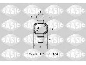SASIC T773002 remonto komplektas, trauklė
42493431, 93192619, 0003500413