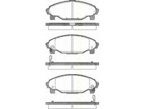 TRISCAN 8110 41003 stabdžių trinkelių rinkinys, diskinis stabdys 
 Techninės priežiūros dalys -> Papildomas remontas
0049187727000, 04491-87724, 04491-87725