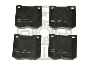 OPTIMAL 5157 stabdžių trinkelių rinkinys, diskinis stabdys 
 Techninės priežiūros dalys -> Papildomas remontas
GBP90109, GBP90127, GBP90211, GBP90247