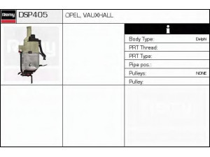 DELCO REMY DSP405 hidraulinis siurblys, vairo sistema 
 Vairavimas -> Vairo pavara/siurblys
948089