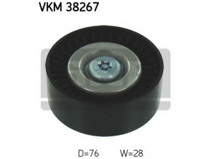 SKF VKM 38267 kreipiantysis skriemulys, V formos rumbuotas diržas 
 Diržinė pavara -> V formos rumbuotas diržas/komplektas -> Laisvasis/kreipiamasis skriemulys
271 200 05 70