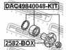 FEBEST DAC49840048-KIT rato guolio komplektas
3326.62, 1347527080