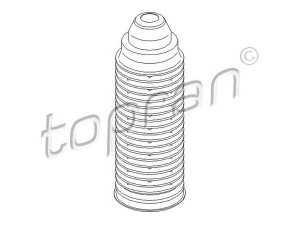 TOPRAN 103 043 apsauginis dangtelis/gofruotoji membrana, amortizatorius 
 Pakaba -> Amortizatorius
1H0 413 175, 1H0 413 175