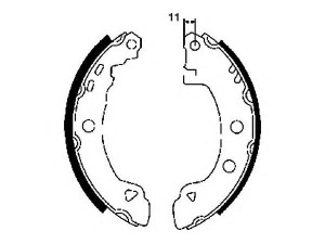 HELLA PAGID 8DB 355 002-061 stabdžių trinkelių komplektas 
 Techninės priežiūros dalys -> Papildomas remontas
9947106, 9950814