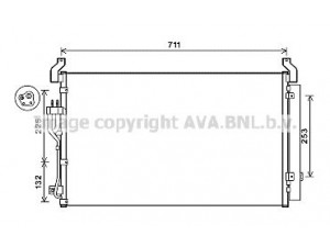 AVA QUALITY COOLING HY5360 kondensatorius, oro kondicionierius