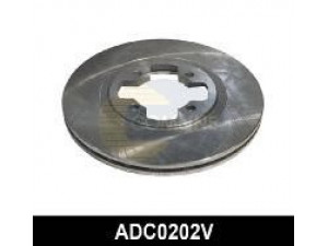 COMLINE ADC0202V stabdžių diskas 
 Stabdžių sistema -> Diskinis stabdys -> Stabdžių diskas