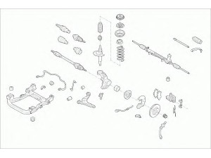 SACHS VW-TRANS-FS008 vairavimo mechanizmas; rato pakaba 
 Ašies montavimas/vairavimo mechanizmas/ratai -> Prekių paieška pagal schemą