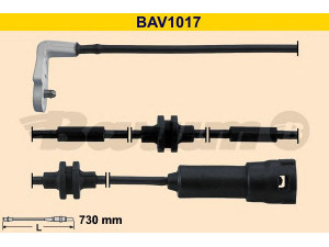BARUM BAV1017 įspėjimo kontaktas, stabdžių trinkelių susidėvėjimas 
 Stabdžių sistema -> Susidėvėjimo indikatorius, stabdžių trinkelės
62 38 323, 90495144