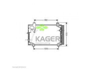 KAGER 94-5860 kondensatorius, oro kondicionierius 
 Oro kondicionavimas -> Kondensatorius
8845005130, 8845005140