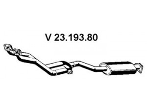 EBERSPÄCHER 23.193.80 priekinis duslintuvas
202 490 40 19