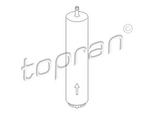 TOPRAN 500 898 kuro filtras 
 Techninės priežiūros dalys -> Papildomas remontas
1332 7 788 700, 1332 7 811 227