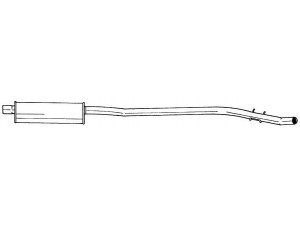 AKS DASIS SG50438 vidurinis duslintuvas