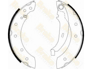 Brake ENGINEERING SH2474 stabdžių trinkelių komplektas 
 Techninės priežiūros dalys -> Papildomas remontas
4241J1, 4241L5, 4251J5, 4241J1