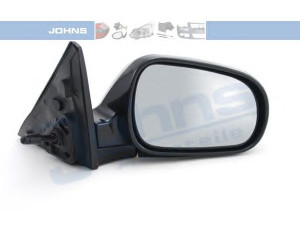 JOHNS 38 08 38-5 išorinis veidrodėlis 
 Kėbulas -> Keleivių kabina -> Veidrodėlis
76200 S04 G04
