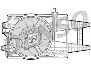 DENSO DER09042 ventiliatorius, radiatoriaus 
 Aušinimo sistema -> Oro aušinimas
46834077, 51738688, 46834077