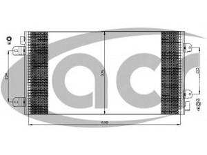 ACR 300530 kondensatorius, oro kondicionierius 
 Oro kondicionavimas -> Kondensatorius
2765000QAN, 4401424, 4401424, 4415071