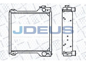 JDEUS 006M01 radiatorius, variklio aušinimas