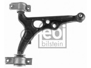 FEBI BILSTEIN 11978 vikšro valdymo svirtis 
 Ašies montavimas/vairavimo mechanizmas/ratai -> Valdymo svirtis/pasukamosios svirties sujungimas -> Vairo trauklės (valdymo svirtis, išilginis balansyras, diago
46407373, 7601062, 93501181, 46407373