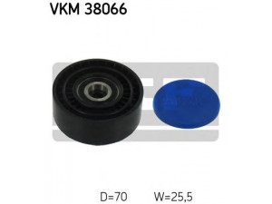 SKF VKM 38066 kreipiantysis skriemulys, V formos rumbuotas diržas 
 Diržinė pavara -> V formos rumbuotas diržas/komplektas -> Laisvasis/kreipiamasis skriemulys
111 202 01 19
