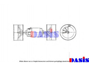AKS DASIS 742030N vidaus pūtiklis 
 Šildymas / vėdinimas -> Orpūtė/dalys
0008306408